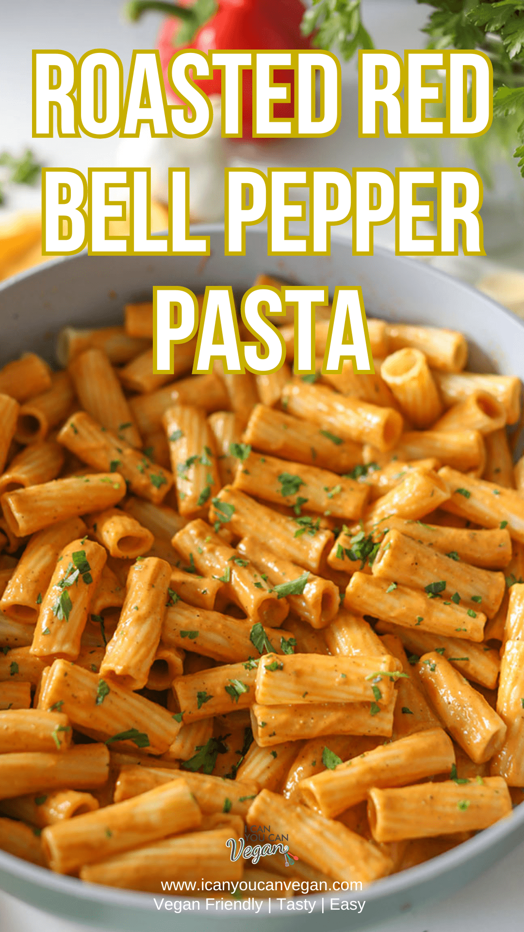 Roasted Red Bell Pepper Pasta - Pinterest