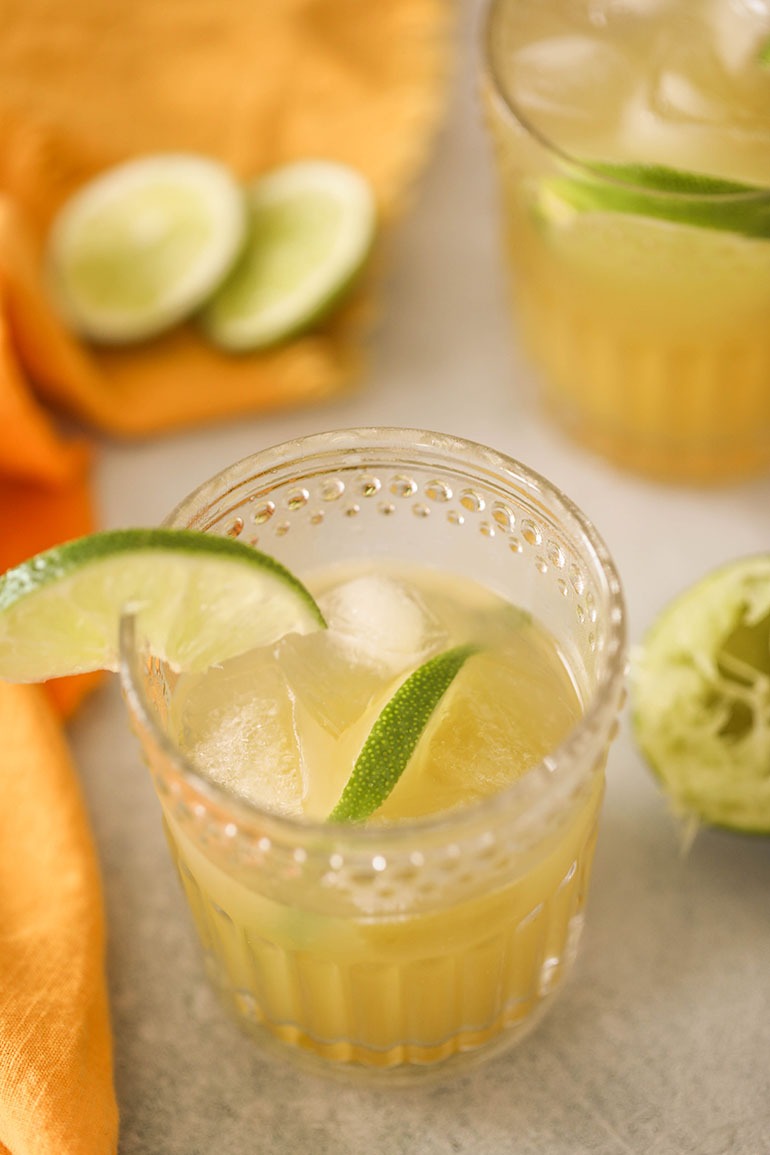 Easy Pineapple Ginger Beer Mocktail
