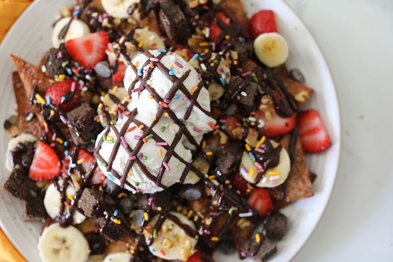 Vegan Dessert Nachos