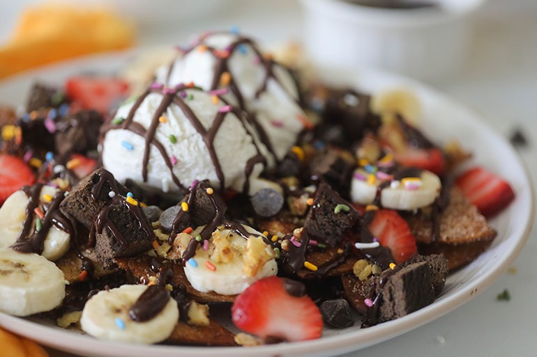 Vegan Dessert Nachos