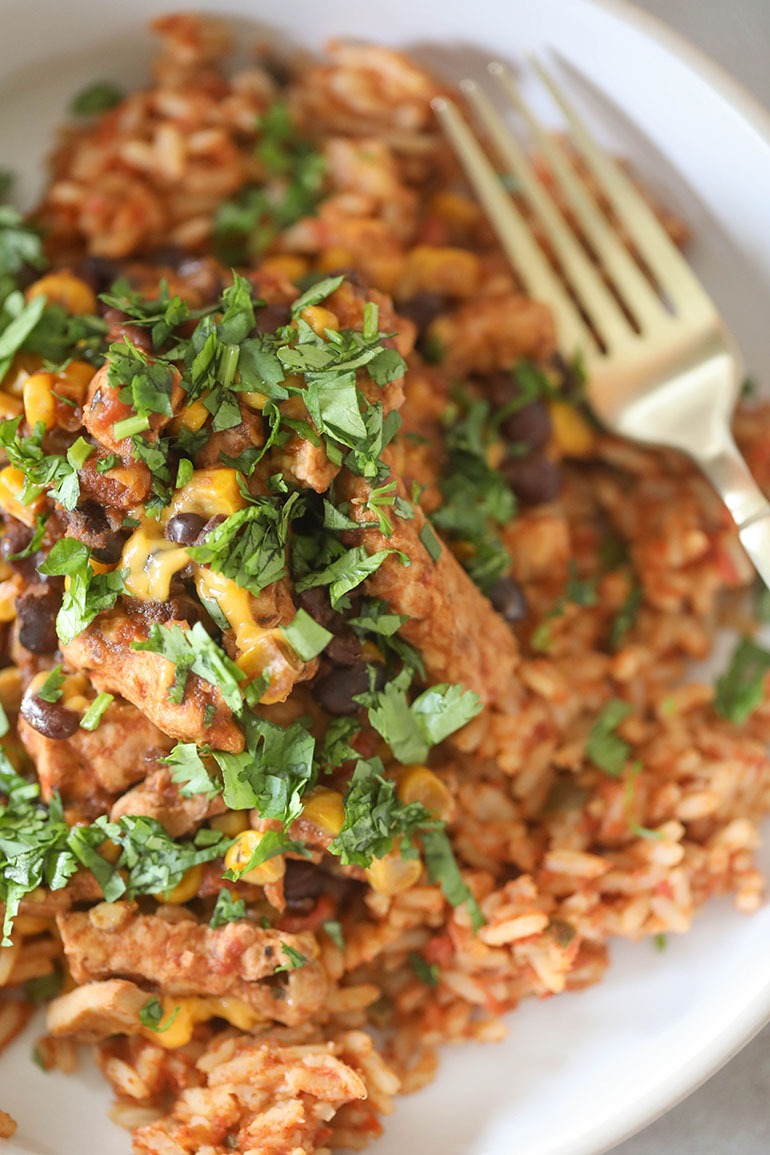 Vegan Crockpot Salsa Chicken