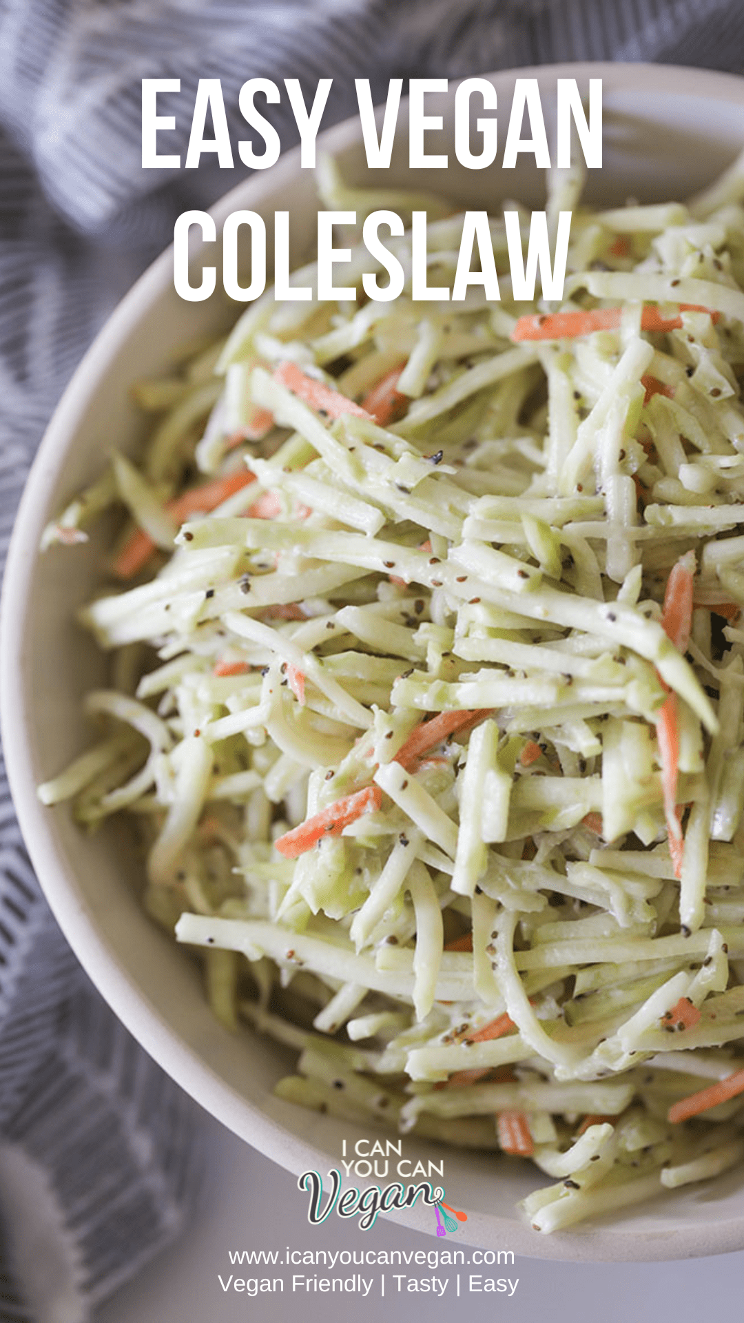 Vegan Coleslaw - Pinterest
