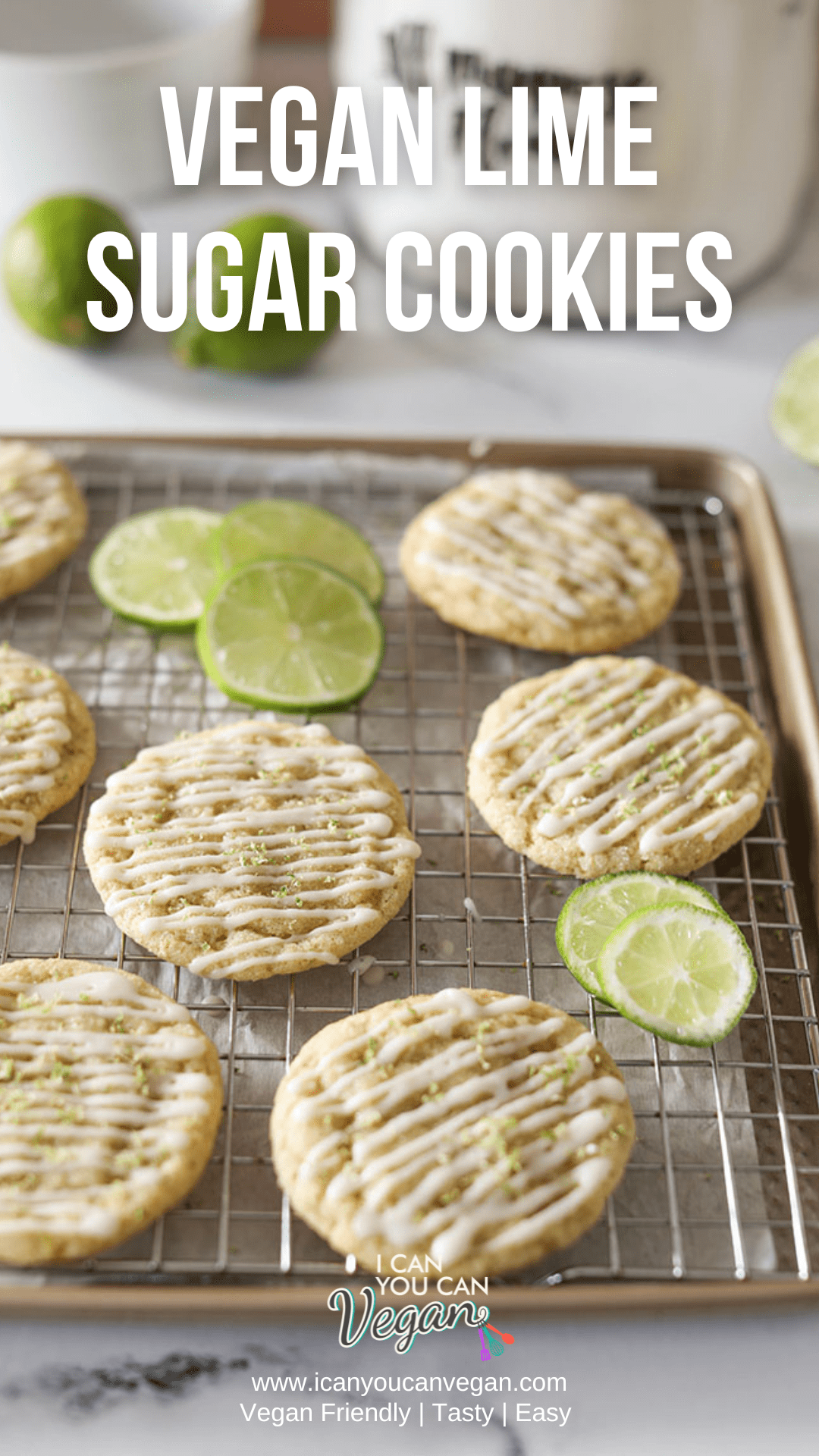 Vegan Key Lime Sugar Cookies - Pinterest