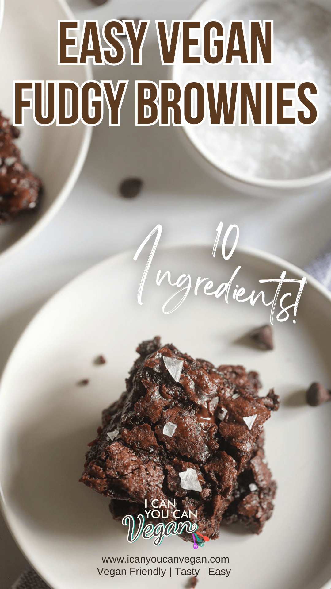 Easy Vegan Brownies Pinterest