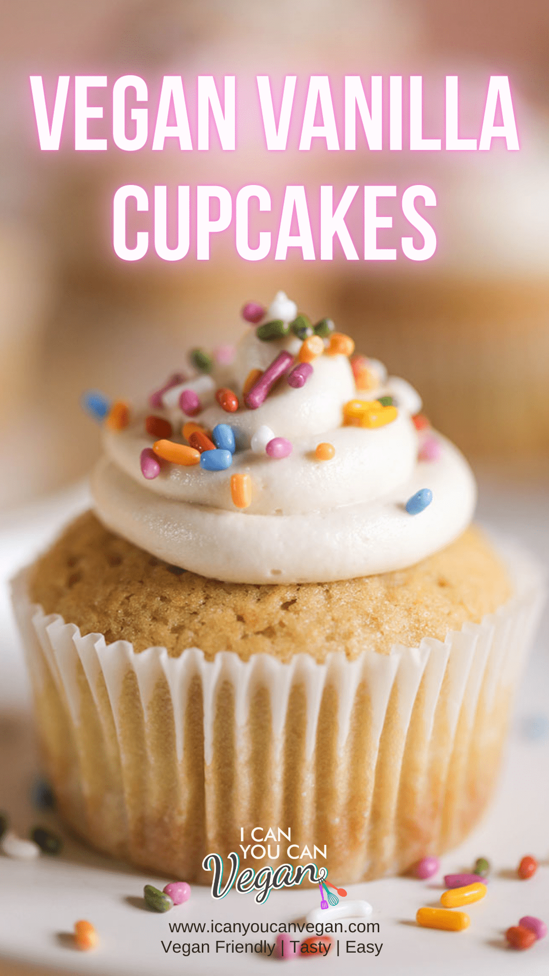 Vegan Vanilla Cupcakes Pinterest