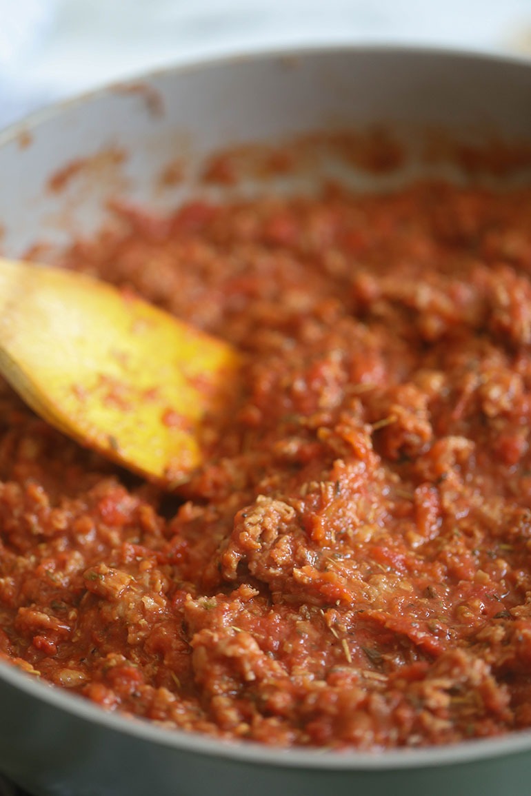 Vegan Baked Spaghetti Sauce