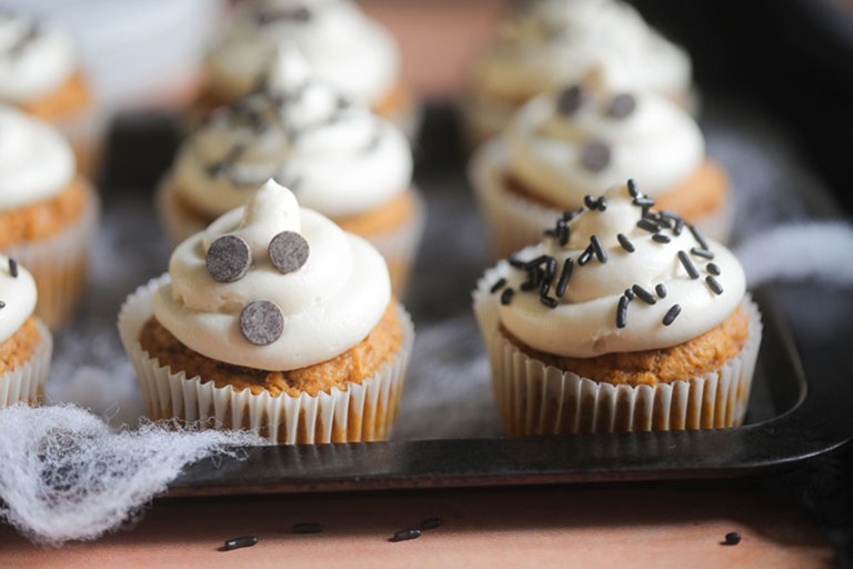 Vegan Halloween Cupcakes