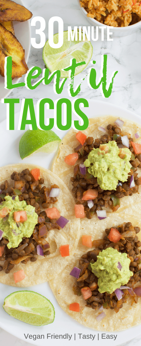 30 Minute Lentil Tacos