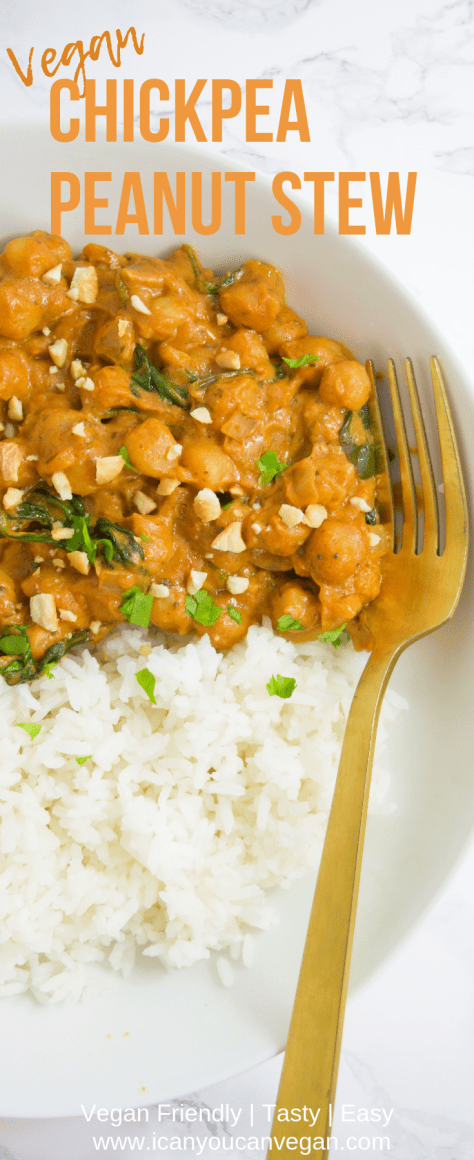 Chickpea Peanut Stew- Pinterest