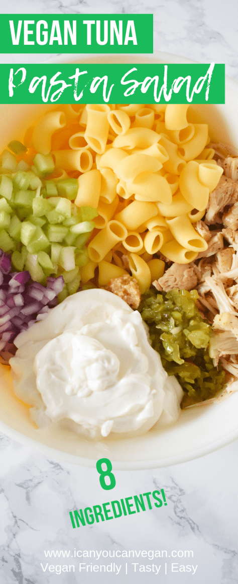 Vegan Tuna Pasta Salad