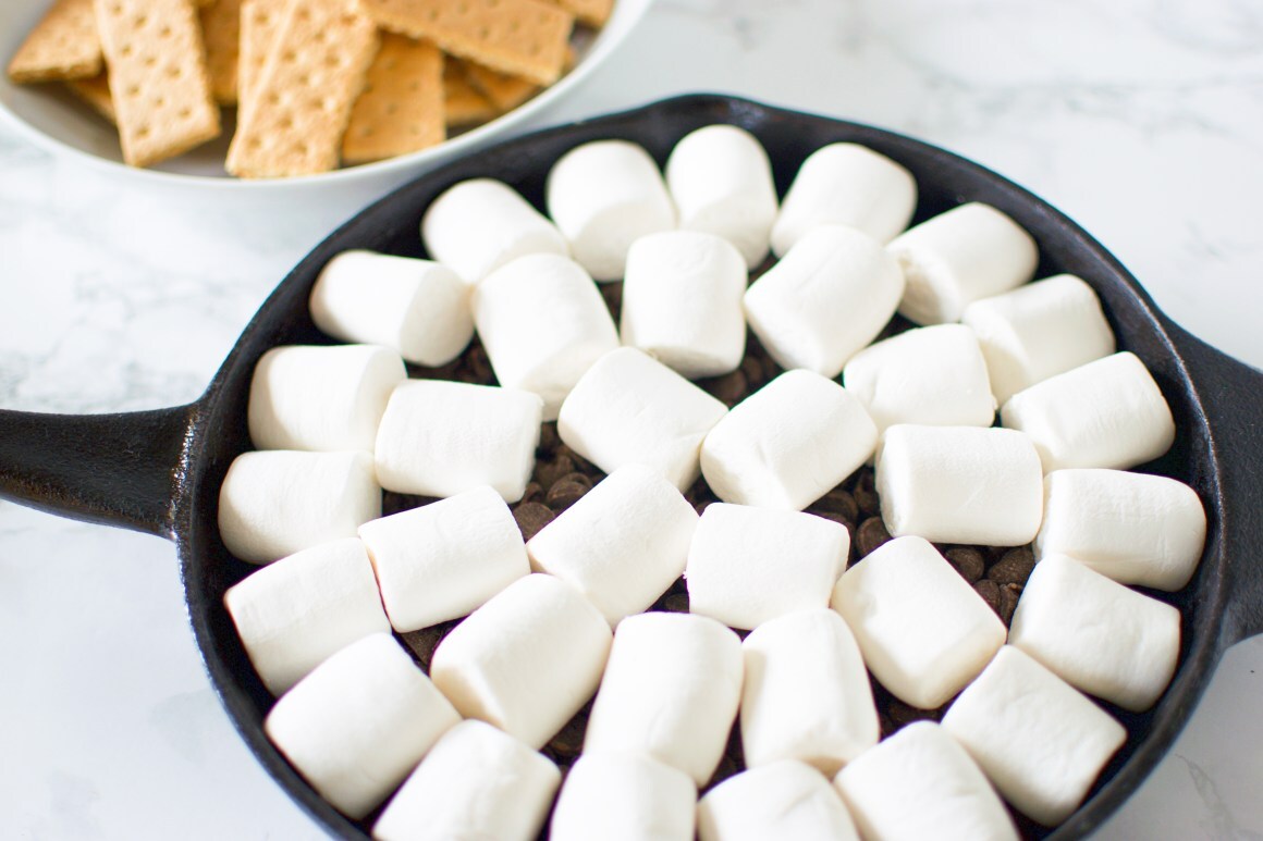 S'mores Dip in a pan