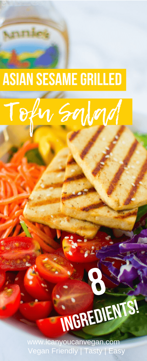 Asian Sesame Grilled Tofu Salad