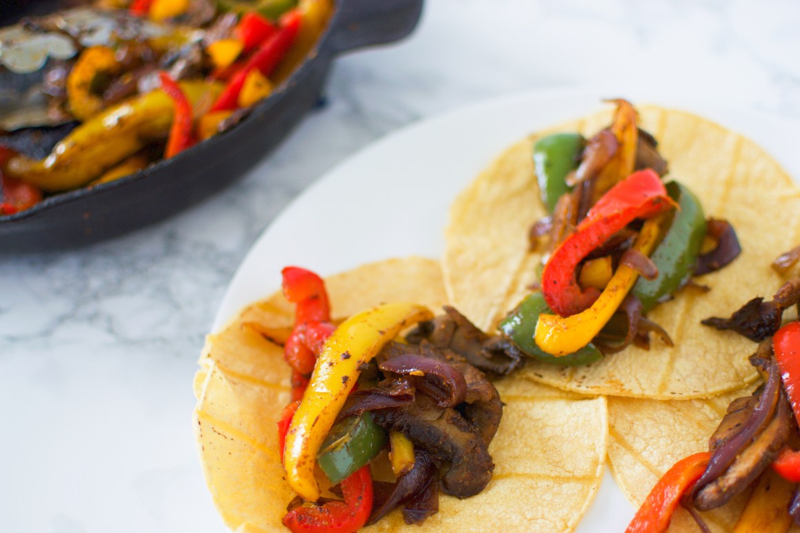 Portobello Mushroom Fajitas