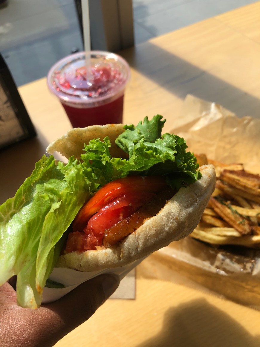 clover food lab vegan sandwich